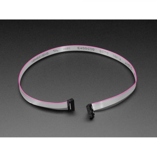 디바이스마트,케이블/전선 > 플랫케이블 (IDC) > 1.27mm용 플랫 케이블,Adafruit,10-pin 2x5 Socket-Socket 1.27mm IDC (SWD) Cable - 300mm long [ada-5804],0.06mm/0.025" 피치 / 커넥터 끝은 1.27mm 피치 2x5 / 치수: 길이 300mm x 너비 6mm