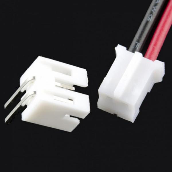 디바이스마트,케이블/전선 > 점퍼/하네스/악어/바나나 > 점퍼 와이어/케이블,SparkFun,JST Jumper 2 Wire Assembly [PRT-09914],2선 케이블 / 2핀 JST 커넥터 + 베어 케이블 / JST용 연결 커넥터 제공 / 길이 : 6인치