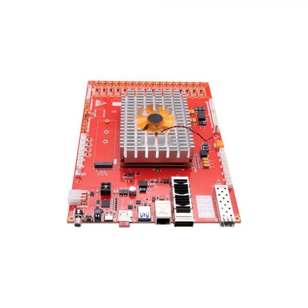 디바이스마트,MCU보드/전자키트 > 프로세서/개발보드 > FPGA,ALINX,AXRF47 dev Board & Kit with AMD Zynq™ US+ RFSoC XCZU47DR [AXRF47],ynq UltraScale+RFSoC Gen3 시리즈 ZU47DR FPGA 칩, RF 직접 샘플링 데이터 컨버터, FPGA 로직, 완전한 ARM 프로세서 서브시스템, 고속 트랜시버를 통합 / DDR4 SDRAM, QSPI 플래시, 기가비트 이더넷, QSFP28, SFP, M.2제공