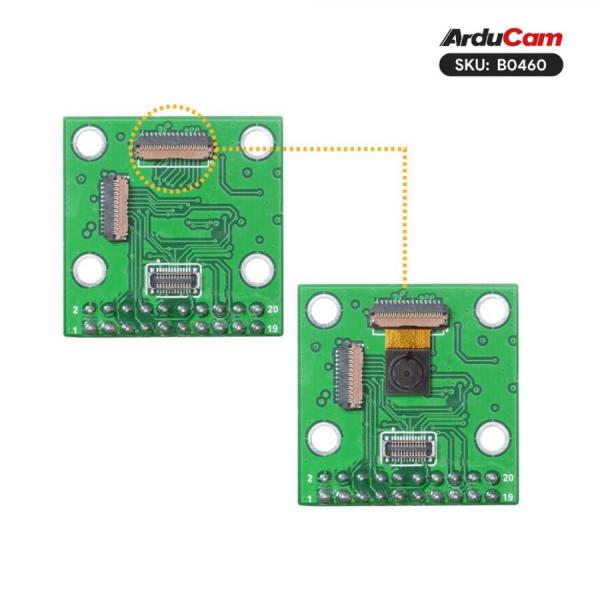 디바이스마트,MCU보드/전자키트 > 카메라/비디오 > 일반카메라,ArduCAM,HM01B0 QVGA Monochrome DVP Camera Module for Arduino GIGA R1 WIFI Board [B0460],HM01B0 QVGA 흑백 롤링 셔터 이미지 센서를 기반 / 유효 픽셀 : 320(높이) × 320(세로) / 초점 거리 : 1.47mm / FOV : 60° / Arduino GIGA R1 WIFI 호환