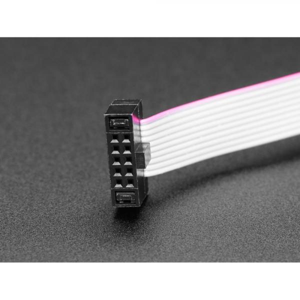디바이스마트,케이블/전선 > 플랫케이블 (IDC) > 1.27mm용 플랫 케이블,Adafruit,10-pin 2x5 Socket-Socket 1.27mm IDC (SWD) Cable - 300mm long [ada-5804],0.06mm/0.025" 피치 / 커넥터 끝은 1.27mm 피치 2x5 / 치수: 길이 300mm x 너비 6mm