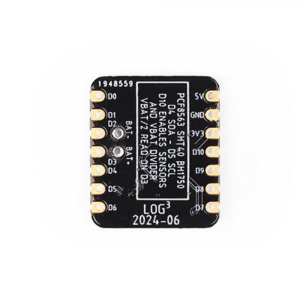 디바이스마트,오픈소스/코딩교육 > 파이썬/IoT 개발 보드 > Seeedstudio XIAO > XIAO 모듈/확장보드,Seeedstudio,XIAO Logger HAT - TC 및 배터리 전압 모니터링 기능이 있는 온습도 및 조명 모듈 [114993446],Sensirion SHT40 온도 및 습도 센서 / BH1750 주변 광 센서 / PCF8563 실시간 클록 / 전압 분배기 / 작동 온도 : -40°C ~ 85°C / 전원 공급 : 2.4V ~ 3.6V