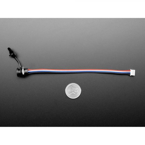 디바이스마트,케이블/전선 > USB 케이블 > 패널마운트(MF) 케이블,Adafruit,USB-C Screw Panel Mount to 4pin JST PH Cable [ada-6071],패널 마운트 직경 : 약 0.5인치 / 전체 직경 : ~14mm어댑터는 11mm ~ 13.5mm까지의 구멍에 맞습니다 / 최대 7mm 두께의 패널에 쉽게 부착되도록 설계