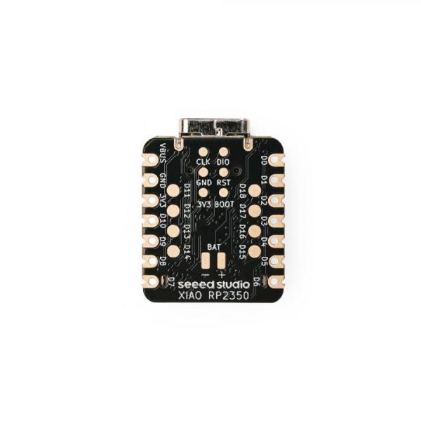 디바이스마트,오픈소스/코딩교육 > 파이썬/IoT 개발 보드 > Seeedstudio XIAO > XIAO 보드,Seeedstudio,Seeed Studio XIAO RP2350 [102010550],Raspberry Pi RP2350 칩 장착 / 마이크로파이썬 지원 / 작동 온도 : -20 °C -70 °C / 150MHz에서 실행되는 듀얼 Arm Cortex-M33 코어 / 배터리 전원 공급 장치