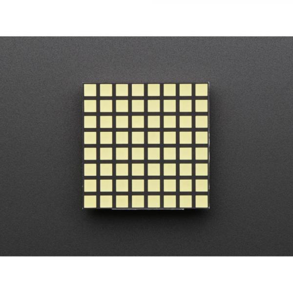 디바이스마트,MCU보드/전자키트 > 디스플레이 > 도트매트릭스,Adafruit,1.2inch 8x8 Matrix Square Pixel - White - KWM-R30881CWB-Y [ada-1821],12인치 8x8 그리드 픽셀 화이트 LED 매트릭스 / 측면에 16개의 핀이 있으며 각 8개씩 간격은 0.1인치 입니다