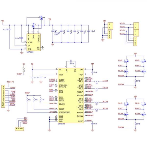 디바이스마트,기계/제어/로봇/모터 > 모터드라이버 > 스텝모터 드라이버 > 바이폴라 스텝모터 드라이버,Pololu,Pololu High-Power Stepper Motor Driver 36v8 #3731,8V ~ 50V의 광범위한 작동 전압 범위 / 추가 냉각 없이도 위상당 최대 8A 연속 공급 가능 / 역전압, 저전압 및 과전류 보호
