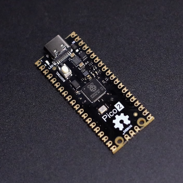 디바이스마트,오픈소스/코딩교육 > 파이썬/IoT 개발 보드 > RP2040/RP2350,Happy House,라즈베리파이 피코2 RP2350 C타입 호환보드 [CMODULE-48],듀얼 코어 ARM Cortex-M33 프로세서 및 듀얼 코어 Hazard3 RISC-V 코어 프로세서가 장착 / C타입 / 내장형 520KB SRAM 및 4MB 온칩 플래시