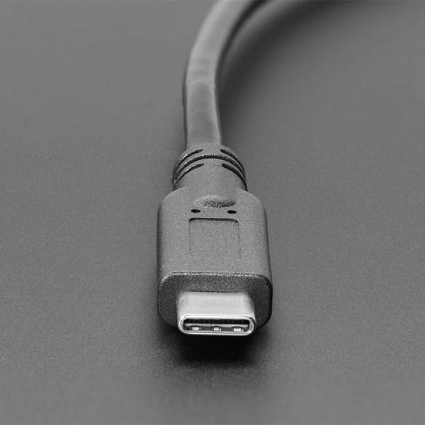 디바이스마트,케이블/전선 > USB 케이블 > 패널마운트(MF) 케이블,Adafruit,USB C Small Round Panel Mount Extension Cable [ada-6069],USB C타입 / 최대 13mm 두께(0.5인치) 또는 얇은 패널에 쉽게 부착하도록 설계