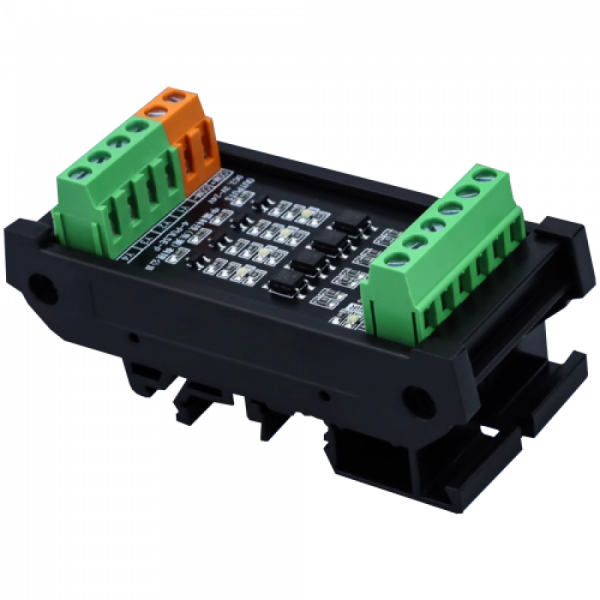 디바이스마트,MCU보드/전자키트 > 전원/신호/저장/응용 > 레벨컨버터/전압관리,(주)제이케이이엠씨,DC 아이솔레이션 신호변환 모듈 입력 24V 출력 3.3-24V PNP 4채널,입력 24V / 출력 3.3~24V / PNP 4채널 / 크기 : 86x39x39(mm)