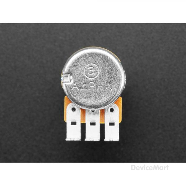 디바이스마트,RLC/수동소자 > (R) 저항 > 가변저항(포텐셔미터) > 로타리 포텐셔미터,Adafruit,Alpha Single-Gang 16mm Right-angle PC Mount - 50K Linear - RV16AF-41-15R1-B50K-30H4 [ada-5278],Alpha 50K 선형 전위계는 브레드보드나 패널에 사용하기 좋은 2-in-1 입니다 / 테이퍼 50K 옴