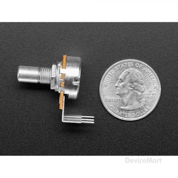 디바이스마트,RLC/수동소자 > (R) 저항 > 가변저항(포텐셔미터) > 로타리 포텐셔미터,Adafruit,Alpha Single-Gang 16mm Right-angle PC Mount - 50K Linear - RV16AF-41-15R1-B50K-30H4 [ada-5278],Alpha 50K 선형 전위계는 브레드보드나 패널에 사용하기 좋은 2-in-1 입니다 / 테이퍼 50K 옴