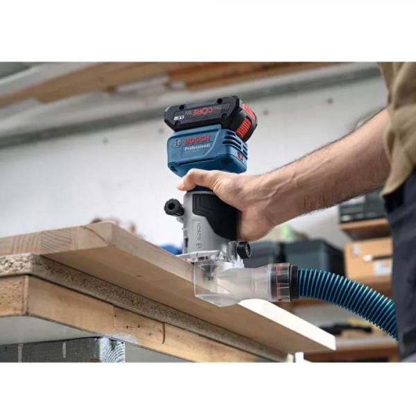 디바이스마트,수공구/전자공구/전동공구 > 전동/엔진공구 > 목공전동공구 > 루터,보쉬 BOSCH,보쉬 브러쉬리스 루터 GLF 18V-8 베어툴,전압 18V / 무부하속도 30,00RPM / 중량 1.1Kg 본체만