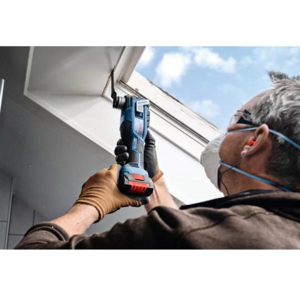 디바이스마트,수공구/전자공구/전동공구 > 전동/엔진공구 > 충전공구 > 충전원형톱/커터,보쉬 BOSCH,보쉬 충전 멀티커터 GOP 18V-40 베어툴,전압 18V / 무부하회전 20,000OPM / 좌측,우측 진동움직임각도 2도 / 중량 1.24Kg 본체만