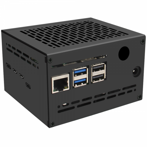 디바이스마트,오픈소스/코딩교육 > 라즈베리파이 > 라즈베리파이 케이스,SMG,라즈베리파이5 X1202 UPS 실드용 금속 케이스,라즈베리파이5, X1202 ups 호환 케이스, 케이스 크기: 100 x 90.8 x 62.8 mm