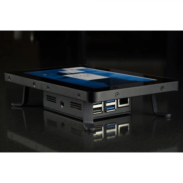 디바이스마트,오픈소스/코딩교육 > 라즈베리파이 > 라즈베리파이 케이스,KKSB,라즈베리파이5 터치스크린2용 데스크탑 메탈 케이스,라즈베리파이5 터치스크린2용 데스크탑 메탈 케이스 / 튼튼한 4개의 받침대가 있어 책상, 카운터에 안전하게 놓을 수 있어 POS 시스템, 리셉셥 디스플레이 또는 스마트 홈 대시보드에 적합합니니다. / 샌드블라스트처리 / 블랙