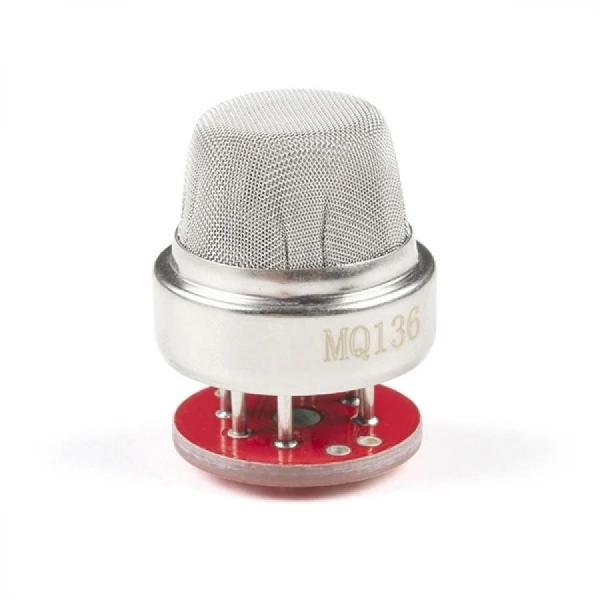 디바이스마트,센서 > 공기질/환경센서 > 가스/산소/VOC센서,SparkFun,Hydrogen Sulfide Gas Sensor - MQ-136 [SEN-17052],감지범위 : 1~200ppm / 황화수소 감지 센서 / 감지 소자 : SnO2