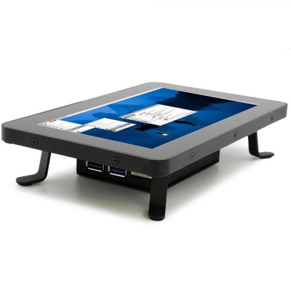 디바이스마트,오픈소스/코딩교육 > 라즈베리파이 > 라즈베리파이 케이스,KKSB,라즈베리파이5 터치스크린2용 데스크탑 메탈 케이스,라즈베리파이5 터치스크린2용 데스크탑 메탈 케이스 / 튼튼한 4개의 받침대가 있어 책상, 카운터에 안전하게 놓을 수 있어 POS 시스템, 리셉셥 디스플레이 또는 스마트 홈 대시보드에 적합합니니다. / 샌드블라스트처리 / 블랙