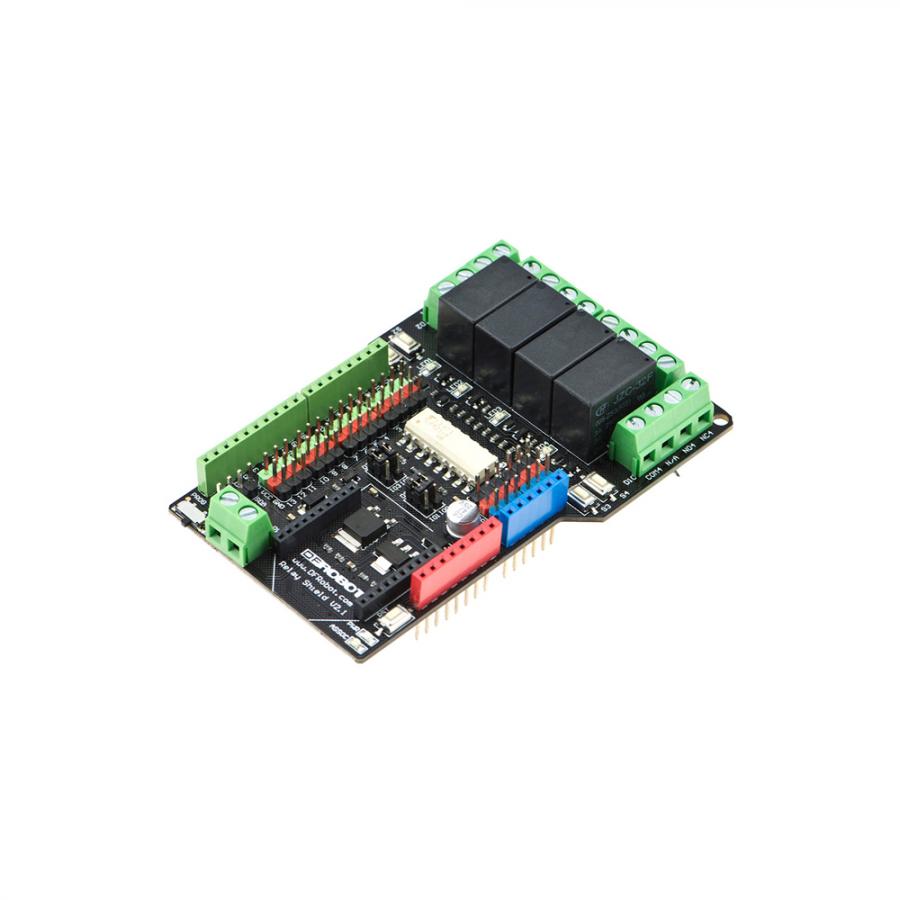 Arduino UNO용 4채널 릴레이 실드 [DFR0144]