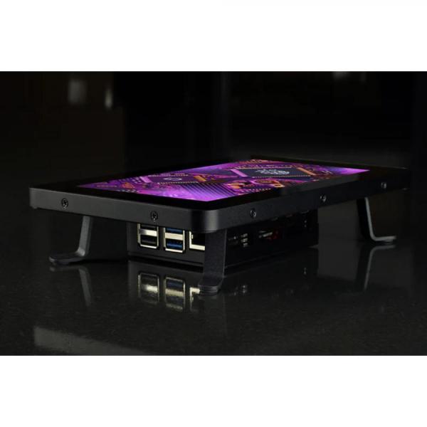 디바이스마트,오픈소스/코딩교육 > 라즈베리파이 > 라즈베리파이 케이스,KKSB,라즈베리파이5 터치스크린2용 데스크탑 메탈 케이스,라즈베리파이5 터치스크린2용 데스크탑 메탈 케이스 / 튼튼한 4개의 받침대가 있어 책상, 카운터에 안전하게 놓을 수 있어 POS 시스템, 리셉셥 디스플레이 또는 스마트 홈 대시보드에 적합합니니다. / 샌드블라스트처리 / 블랙