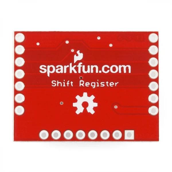 디바이스마트,MCU보드/전자키트 > 전원/신호/저장/응용 > 클럭제너레이터/기타,SparkFun,SparkFun Shift Register Breakout - 74HC595 [BOB-10680],74HC595 시프트 레지스터 IC의 SOIC 버전에 대한 보드 / 데이터 클록 / 직렬 입출력
