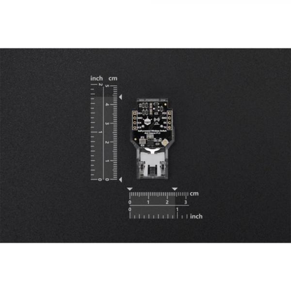 디바이스마트,MCU보드/전자키트 > 통신/네트워크 > RF/LoRa,DFROBOT,자체 구동 무선 스위치(BLE 비콘) [TEL0173],마이크로 전원 생성기와 각 누름에서 운동 에너지를 포착하여 전기로 변환하는 에너지 저장 RF 회로를 갖추고 있습니다 / BLE 5.3 지원 / 빠른 전송 속도 / 주파수 : 2.4GHz / 통신 거리: >40m