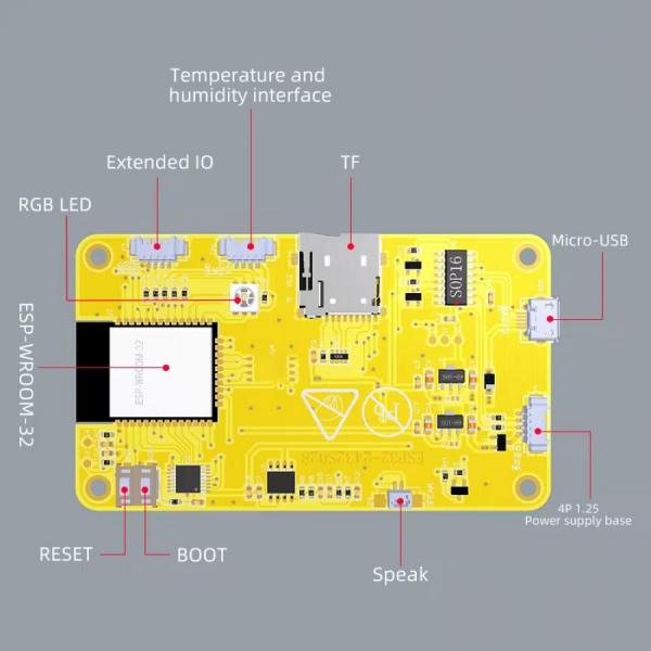 디바이스마트,MCU보드/전자키트 > 디스플레이 > LCD/OLED,Happy House,ESP32 2.8인치 TFT 터치 디스플레이 모듈,2.8인치 240*320 TFT 터치 스크린 모듈 / ESP32 / 와이파이 / 블루투스 / 아두이노 호환 / Scratch 3.0