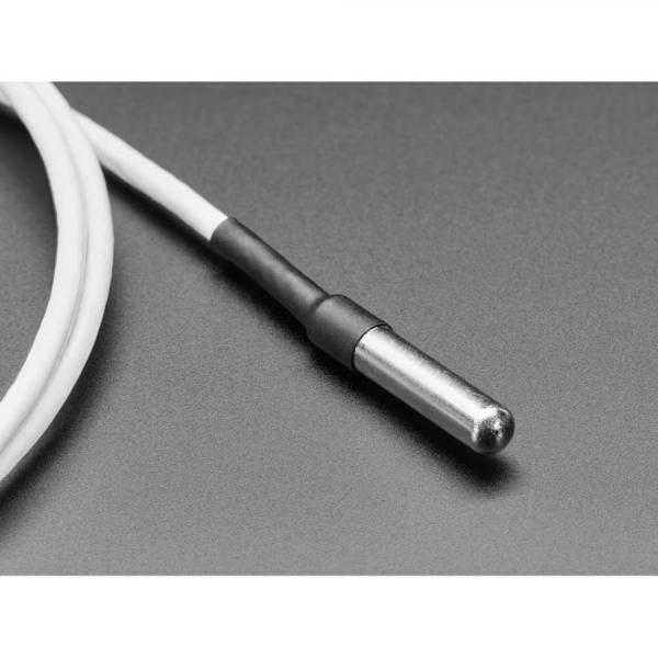 디바이스마트,센서 > 온도/습도/수위센서 > 센서 프로브,Adafruit,High Temp Waterproof DS18B20 Digital Temperature Sensor - 3m long [ada-3846],PRFE 와이어 케이블로 만든 DS18B20 센서의 사전 배선 및 방수 버전 / 먼거리 및 습한 환경에 편리 / 케이블 길이 : 약 3m / 사용 가능한 온도 범위 : -55~125°C