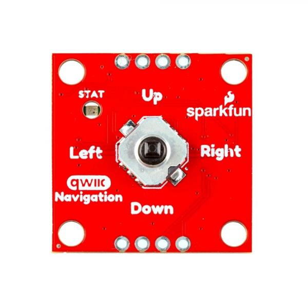 디바이스마트,MCU보드/전자키트 > 버튼/스위치/제어/RTC > 버튼/스위치/조이스틱,SparkFun,SparkFun Qwiic Navigation Switch [PRT-27576],RGB 상태 LED 내장 / 5방향 촉각 스위치 / 입력 전압 : 3.3V / PCA9554 8비트 I2C I/O expander