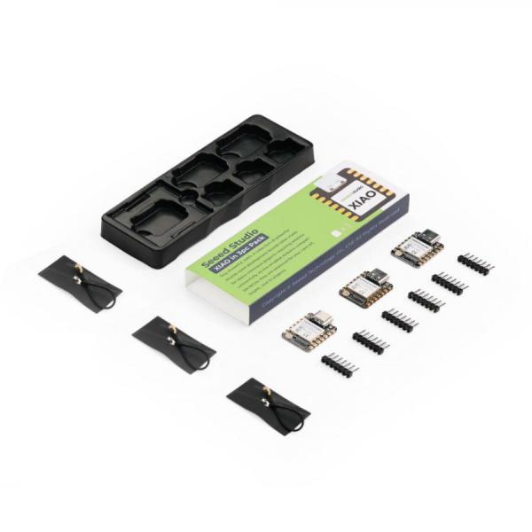 디바이스마트,오픈소스/코딩교육 > 파이썬/IoT 개발 보드 > Seeedstudio XIAO > XIAO 보드,Seeedstudio,Seeed Studio XIAO ESP32-S3 (3PCS) [102010573],3개 팩 / Wi-Fi 및 BLE 5.0 무선 연결 지원 / 240MHz Xtensa 32비트 LX7 듀얼코어 프로세서 / 2.4GHz Rod 안테나 활용 / 최대 240MHz로 실행되는 ESP32S3 32비트