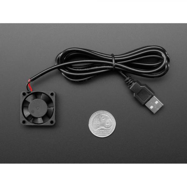 디바이스마트,컴퓨터/모바일/가전 > 컴퓨터 부품 > 쿨러/튜닝용품 > 케이스 쿨러,Adafruit,5V Square USB Fan - 3 cm [ada-6105],3cm / 전압 : 5V / 0.2A /  크기 : 30mm x 30mm x 10mm