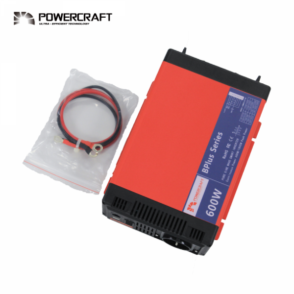 디바이스마트,EV 전기차/캠핑카/그린에너지 > 배터리/충전기/인버터 > 인버터,,[고성능] DC12V - 600W(AC220V 60Hz) 정현파인버터,DC12V - AC220V 60Hz 600W 고성능 정현파 인버터