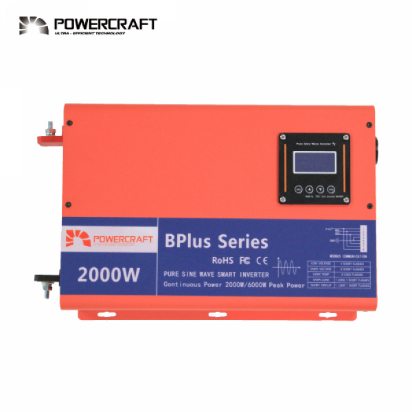 디바이스마트,EV 전기차/캠핑카/그린에너지 > 배터리/충전기/인버터 > 인버터,,[고성능] DC12V - 2000W(AC220V 60Hz) 정현파인버터,DC12V - AC220V 60Hz 2000W 고성능 정현파 인버터
