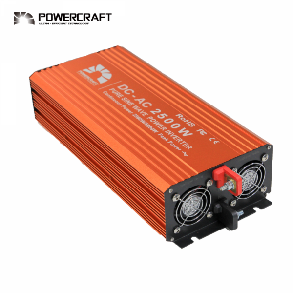 디바이스마트,EV 전기차/캠핑카/그린에너지 > 배터리/충전기/인버터 > 인버터,,DC12V - 2500W(AC220V 60Hz) 정현파인버터,DC12V - AC220V 60Hz 2500W 정현파 인버터