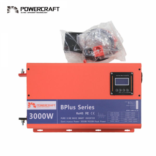 디바이스마트,EV 전기차/캠핑카/그린에너지 > 배터리/충전기/인버터 > 인버터,,[고성능] DC24V - 3000W(AC220V 60Hz) 정현파인버터,DC24V - AC220V 60Hz 3000W 고성능 정현파 인버터