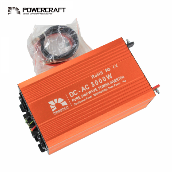 디바이스마트,EV 전기차/캠핑카/그린에너지 > 배터리/충전기/인버터 > 인버터,,DC12V - 3000W(AC220V 60Hz) 정현파인버터,DC12V - AC220V 60Hz 3000W 정현파 인버터