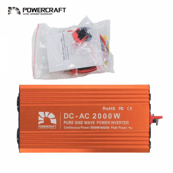 디바이스마트,EV 전기차/캠핑카/그린에너지 > 배터리/충전기/인버터 > 인버터,,DC24V - 2000W(AC220V 60Hz) 정현파인버터,DC24V - AC220V 60Hz 2000W 정현파 인버터