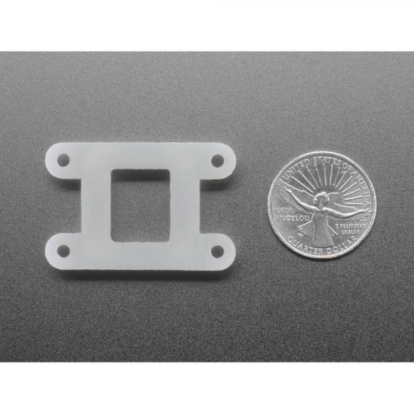 디바이스마트,공구함/작업대/엔클로저 > 플라스틱 엔클로저 > 비규격용 엔클로저,Adafruit,Snap-on Mount for Adafruit QT Py [ada-6183],adafruit QT PY 전용 / 나사나 접착제가 필요 없습니다 / 장착 구멍 직경 : 3mm