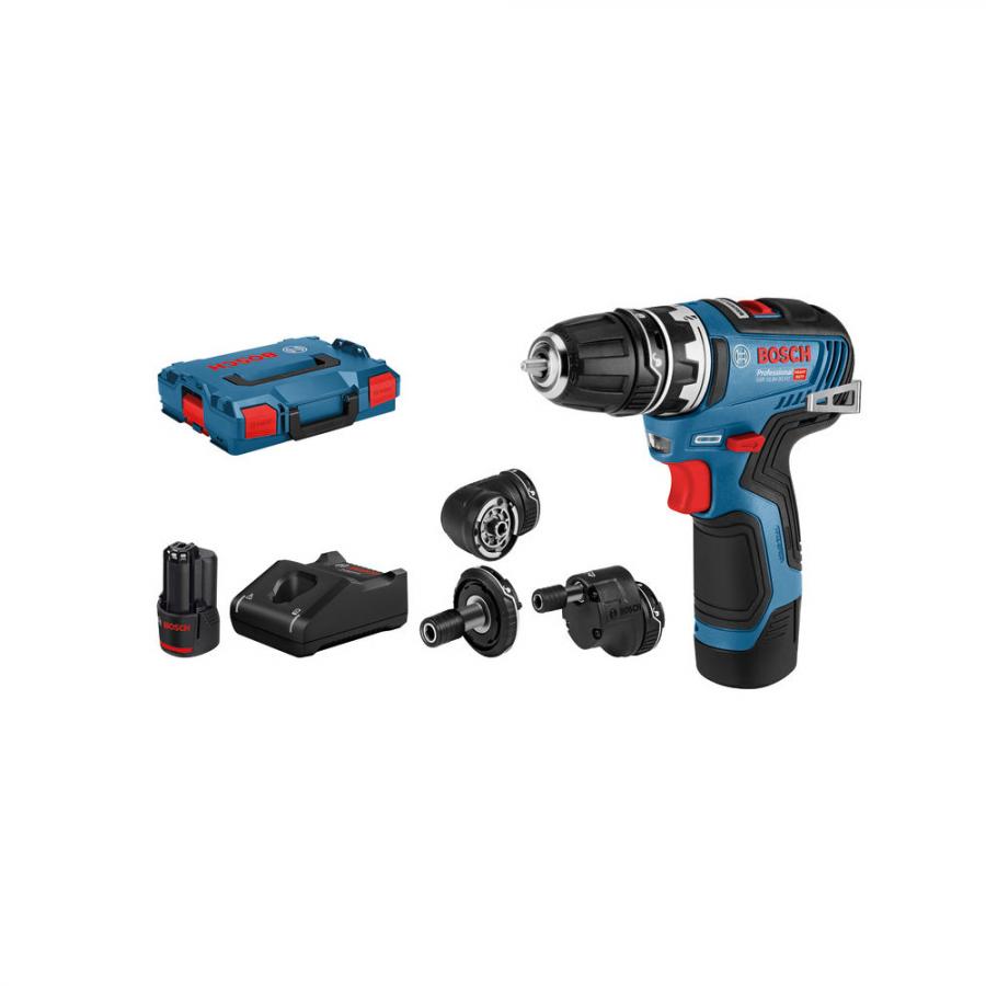 보쉬 충전 드릴 드라이버 GSR 10.8V-35 FC 배터리2개 (10.8V/3.0Ah)