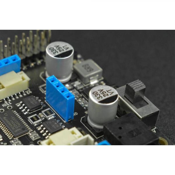 디바이스마트,오픈소스/코딩교육 > 라즈베리파이 > 라즈베리파이 확장보드/HAT,DFROBOT,라즈베리파이 모터 구동 확장 보드(Raspberry Pi 4B / 3B+ / 3B / Zero와 호환) [DRI0054],여러 모터, 스테퍼 모터 및 서보 동시 지원 / DC-DC 전압 안정화 회로 포함 / 8개 서보 동시 구동 / 12비트 해상도, 최대 1.6KHz까지 조정 가능한 PWM 주파수 / 전원공급전압 : 6 ~ 25V