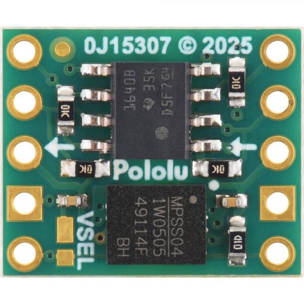 디바이스마트,MCU보드/전자키트 > 통신/네트워크 > 절연 통신,Pololu,Pololu I²C Isolator with Isolated Power and Connectors, ISO1640, MIE1W0505BGLVH, 5V/3.3V, 200mA #5393,JST SH 4핀 커넥터 포함 / 양방향 I²C 통신 / 선택 가능한 5V 또는 3.3V 조절 출력/ 입력 전압 범위 : 3V ~ 5.5V / 최대 출력 전류 : 200mA