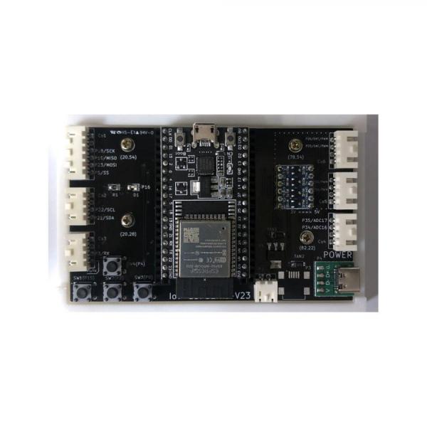 디바이스마트,오픈소스/코딩교육 > 아두이노 > 아두이노 호환보드,펌웨어뱅크주식회사,IoT-ESP32Kit Freshman,IoT-ESP32Kit 보드는 아두이노 스케치 DOIT ESP32 DEVKIT와 연동되도록 특수 목적을 위해 설계된 부품과 디바이스가 조립 장착된 PCB입니다.