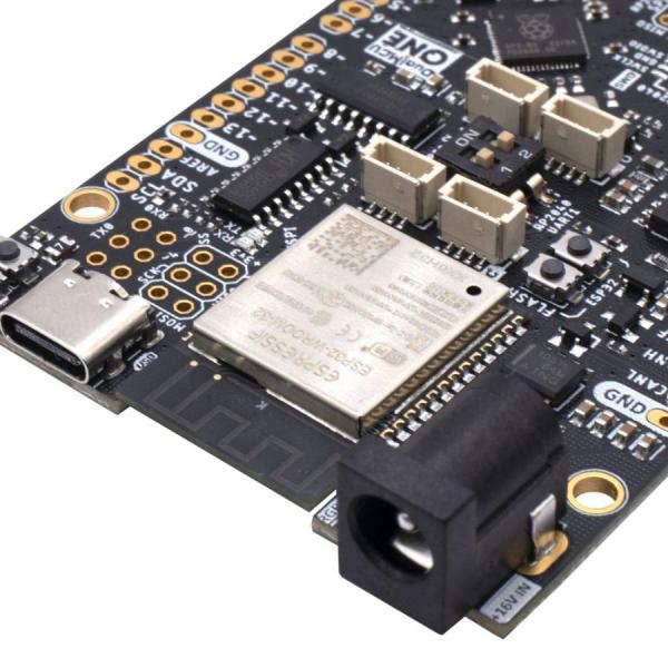 디바이스마트,오픈소스/코딩교육 > 파이썬/IoT 개발 보드 > ESP32,UNIT ELECTRONICS,DualMCU ONE ESP32 + RP2040 아두이노 우노 호환 개발보드,아두이노 우노 호환 ESP32+RP2040 콤보 개발보드 / CH340C / ARM Cortex-M0+ /  크기 : 53mm x 68mm