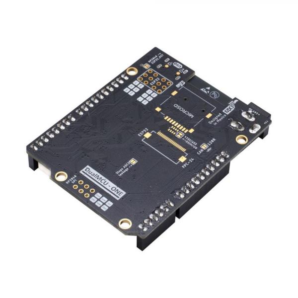 디바이스마트,오픈소스/코딩교육 > 파이썬/IoT 개발 보드 > ESP32,UNIT ELECTRONICS,DualMCU ONE ESP32 + RP2040 아두이노 우노 호환 개발보드,아두이노 우노 호환 ESP32+RP2040 콤보 개발보드 / CH340C / ARM Cortex-M0+ /  크기 : 53mm x 68mm