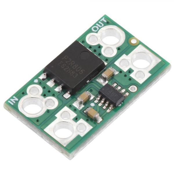 디바이스마트,MCU보드/전자키트 > 전원/신호/저장/응용 > 레벨컨버터/전압관리,Pololu,Pololu Reverse Voltage Protector, 4-60V, 20A #5386,역전류를 차단하지 않습니다 / 작동 전압 : 4V ~ 60V / 최대 전류 : 20A / 저항 : < 3mΩ / 크기 : 0.435 x 0.7인치