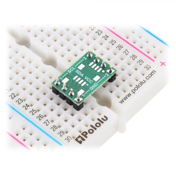 디바이스마트,MCU보드/전자키트 > 통신/네트워크 > 절연 통신,Pololu,Pololu I²C Isolator, ISO1640 #5390,커넥터 미포함 / 두 장치 간의 전기적으로 절연된 양방향 I²C 통신 / 최대 1.7MHz의 양방향 데이터 전송을 지원하는 TI ISO1640B 기반