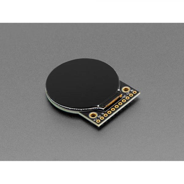 디바이스마트,MCU보드/전자키트 > 디스플레이 > LCD/OLED,Adafruit,Adafruit 1.28' 240x240 Round TFT LCD Display with MicroSD - GC9A01A with EYESPI Connector [ada-6178],1.28인치 LCD TFT 디스플레이 / 풀 앵글이 가능한 고밀도 220ppi, 240x240 픽셀 RGB 디스플레이 포함 / 내장형 마이크로SD 슬롯