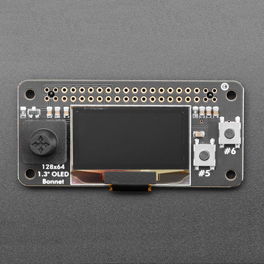 Adafruit 128x64 OLED Bonnet for Raspberry Pi [ada-3531]