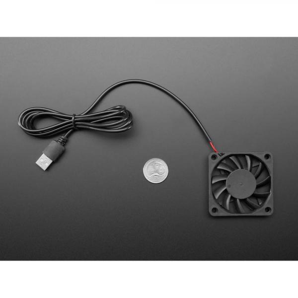 디바이스마트,컴퓨터/모바일/가전 > 컴퓨터 부품 > 쿨러/튜닝용품 > 케이스 쿨러,Adafruit,5V Square USB Fan - 6 cm [ada-6103],6cm / 전압 : 5V / 0.2A /  크기 : 60mm x 60mm x 11mm