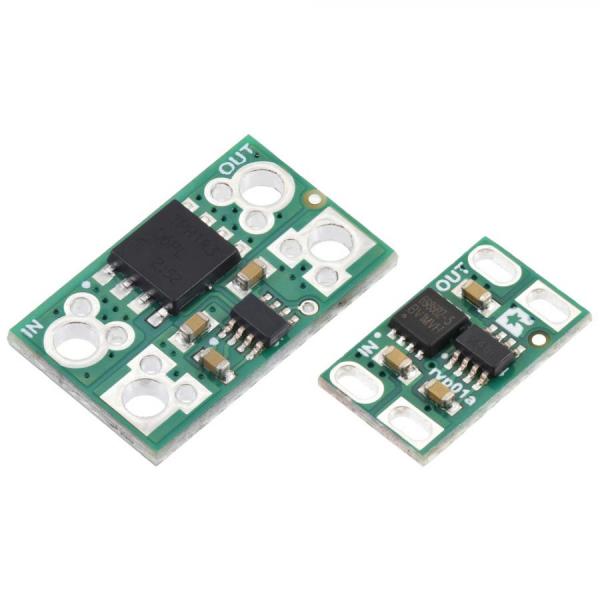 디바이스마트,MCU보드/전자키트 > 전원/신호/저장/응용 > 레벨컨버터/전압관리,Pololu,Pololu Reverse Voltage Protector, 4-60V, 20A #5386,역전류를 차단하지 않습니다 / 작동 전압 : 4V ~ 60V / 최대 전류 : 20A / 저항 : < 3mΩ / 크기 : 0.435 x 0.7인치