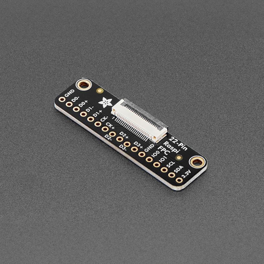 Adafruit FPC Breakout for Raspberry Pi 5 DSI or RP2350 HSTX - 22 Pin 0.5mm [ada-6014]